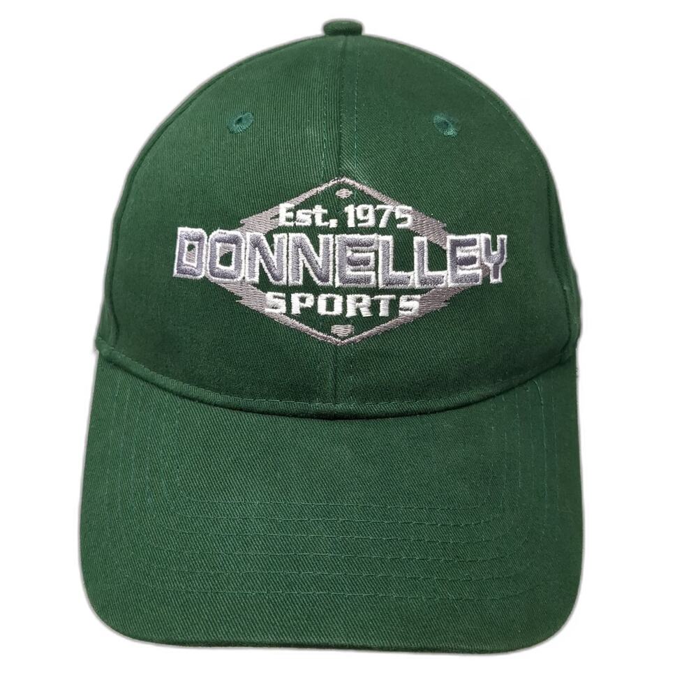 Russell Athletic Baseball Cap Green One Size Donnelley Sports Strapback hat